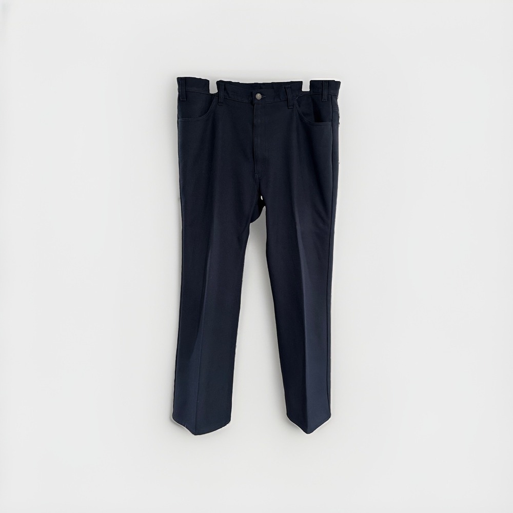 Levi's Action Slacks Mens Navy Blue Pants Vintage Straight Leg 40 x 31  W228